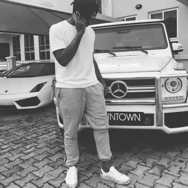 Singer Runtown Acquires Customized Mercedes Benz G Wagon (Photos)